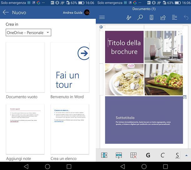 Come creare brochure con Word