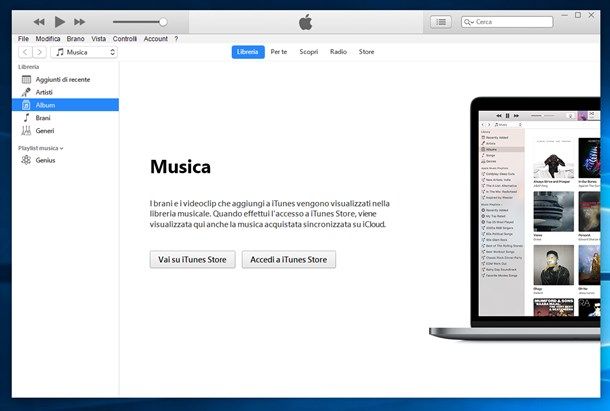 Come caricare musica su iTunes