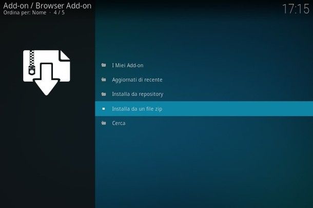 Come configurare Kodi