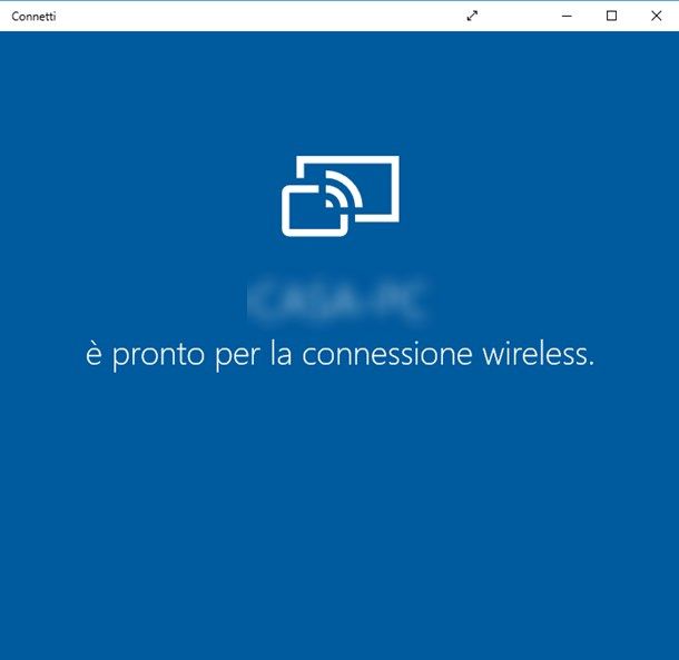 Miracast - Windows 10