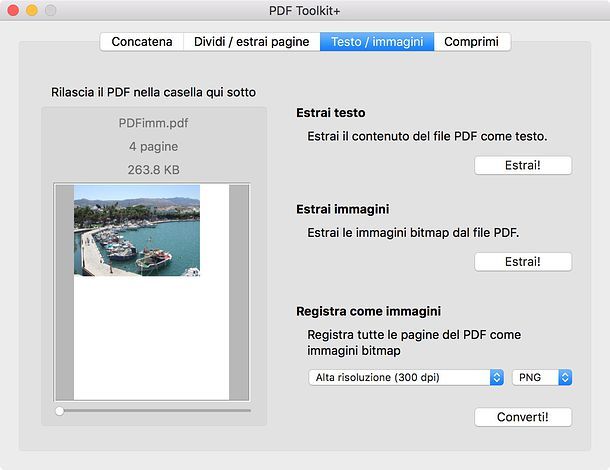 Come estrarre immagini da PDF