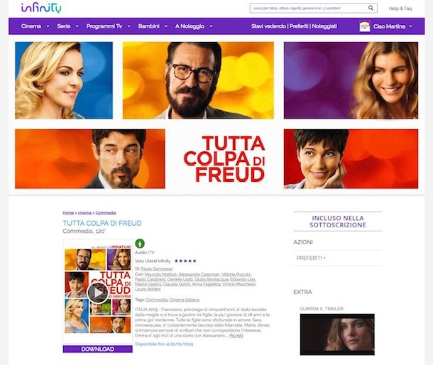 Su Quanti Dispositivi Posso Vedere Infinity