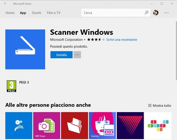 Scanner Windows