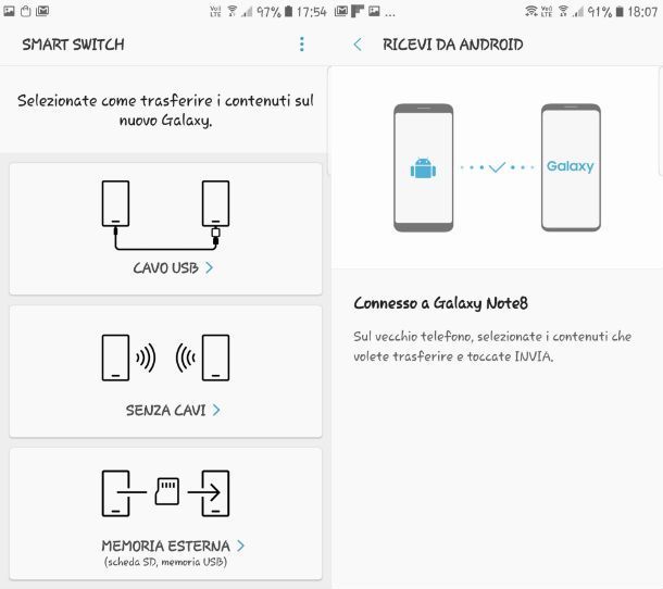 Smart Switch Samsung: come funziona | Salvatore Aranzulla