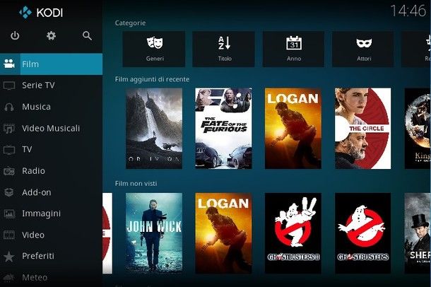 Come configurare Kodi