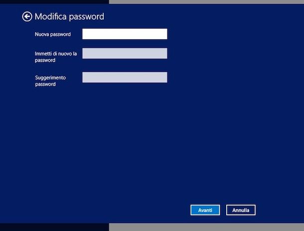 Come togliere la password dal PC