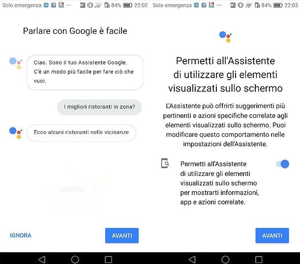 Come attivare Google Assistant