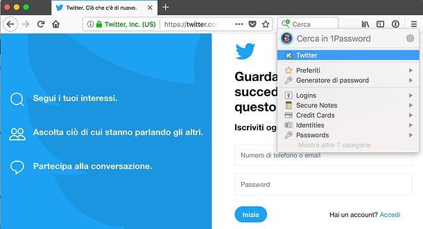 1Password per Firefox