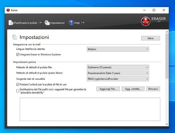 Come cancellare file definitivamente dal PC Windows