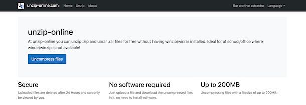 Unzip-online.com
