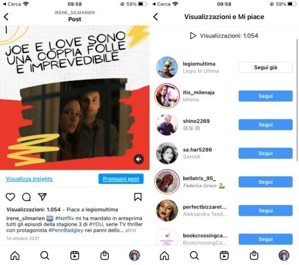 Come sapere chi guarda i miei video su Instagram