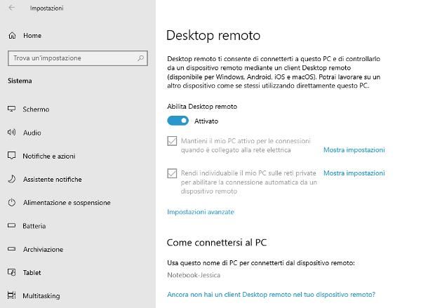 Desktop Remoto (Windows)
