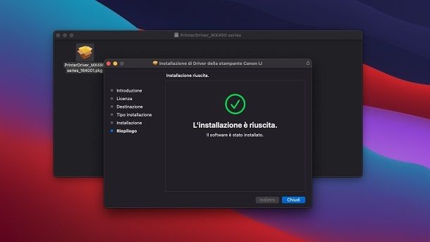 Scaricare driver stampante macOS