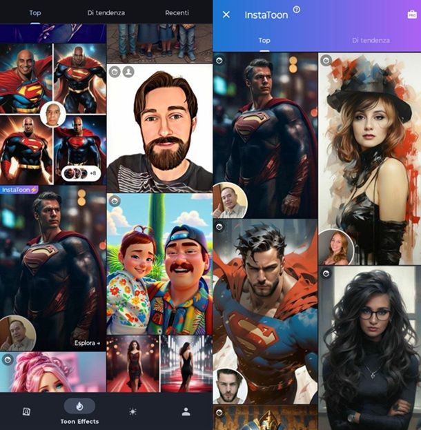 App per diventare un supereroe nelle foto ToonMe