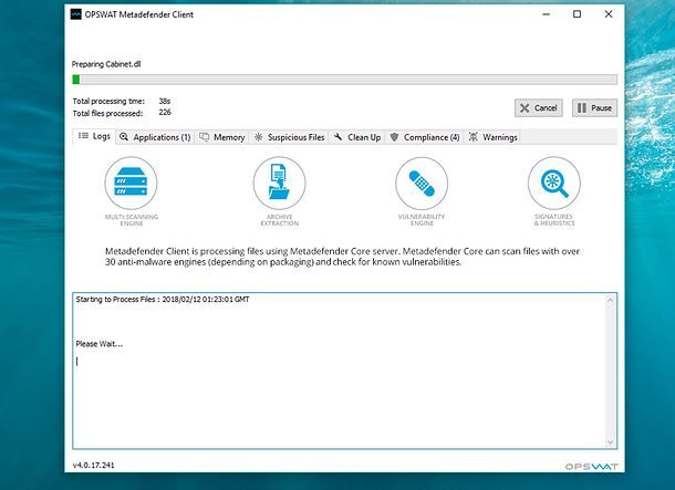Metadefender Client Cloud