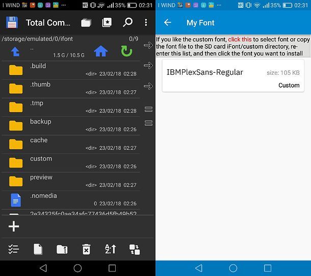 Come cambiare font su Huawei