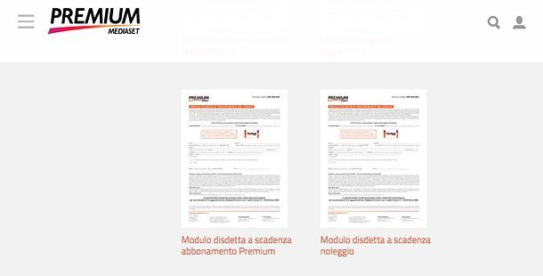 Come disdire Mediaset Premium