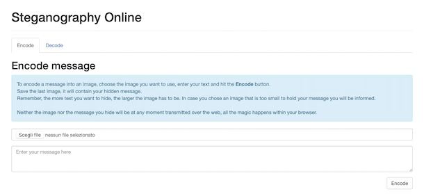 Steganography Online