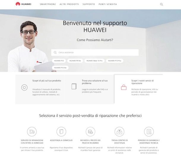 Come aprire Huawei