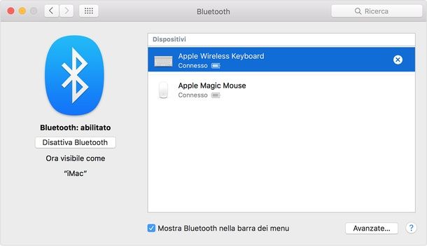 Bluetooth Mac