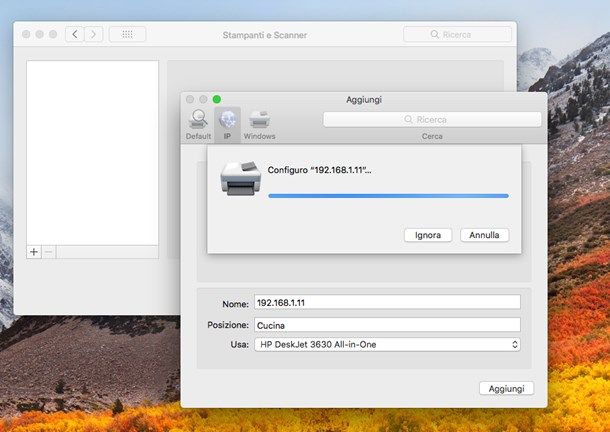 Come installare una stampante senza CD su macOS