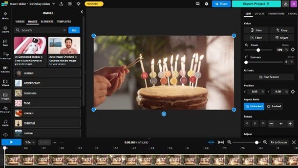 Altre soluzioni per fare video divertenti di auguri Kapwing