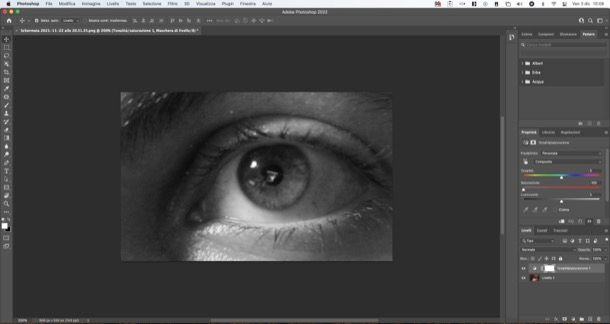 Desaturare con Photoshop