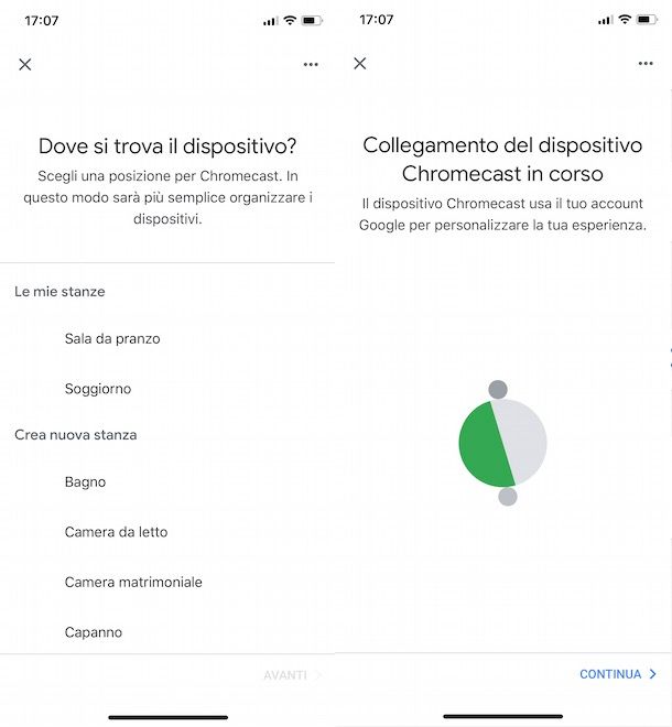 Come collegare il Mac alla TV senza fili: Google Cast