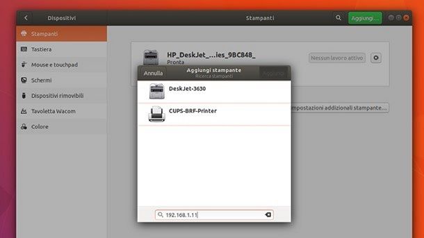 Come installare una stampante senza CD su Linux