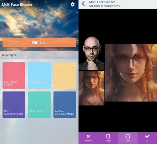 Multi Face Blender Android