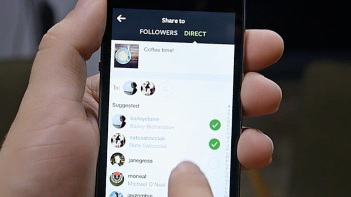 Controllare i messaggi Instagram Direct