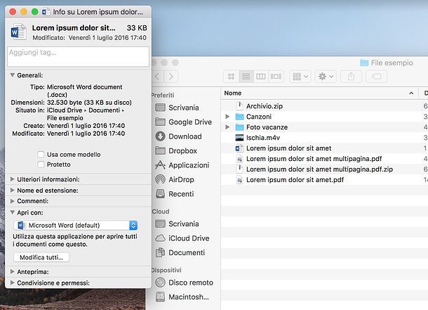 Come aprire documenti DOCX