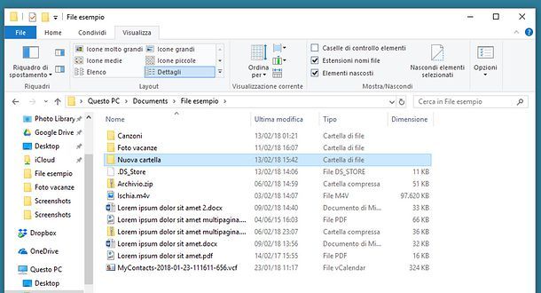 Come nascondere una cartella nel PC