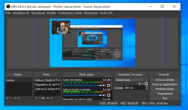 registrare audio e video su PC