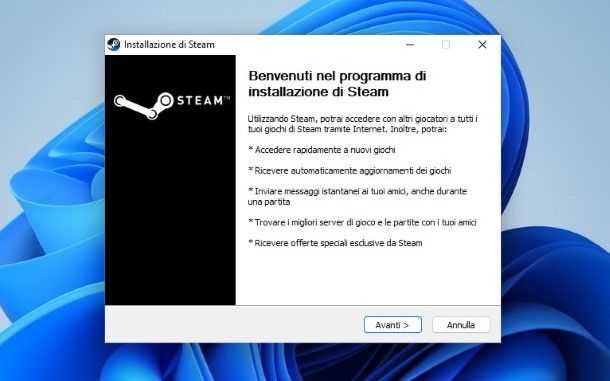 Come scaricare Steam su Windows