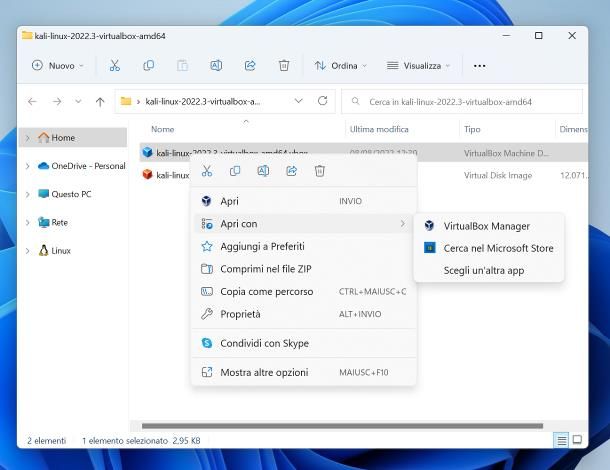 Come installare Kali Linux su VirtualBox