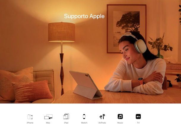 Supporto Apple