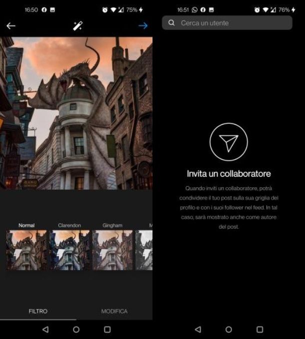 Come fare post in collaborazione su Instagram