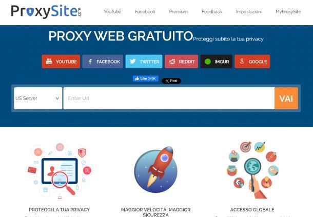 Come proxare l'IP