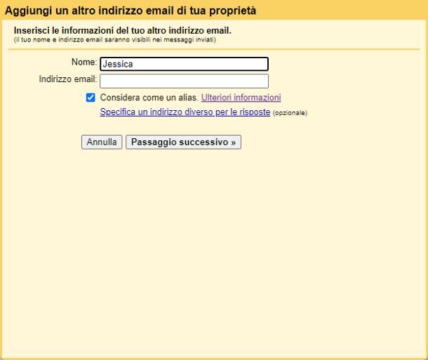 Come nascondere il proprio indirizzo email tramite alias