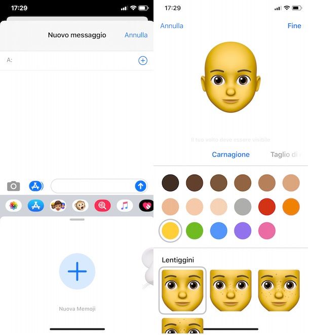 Memoji iMessage