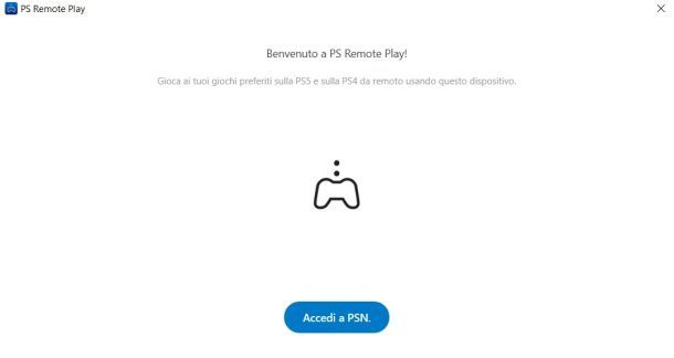 PSRemote accedi