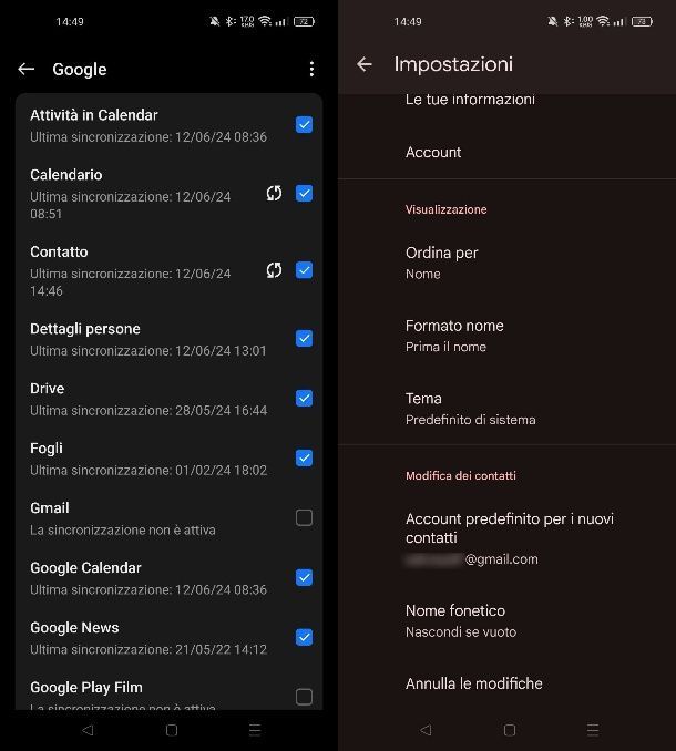 Come salvare contatti su Gmail da smartphone e tablet