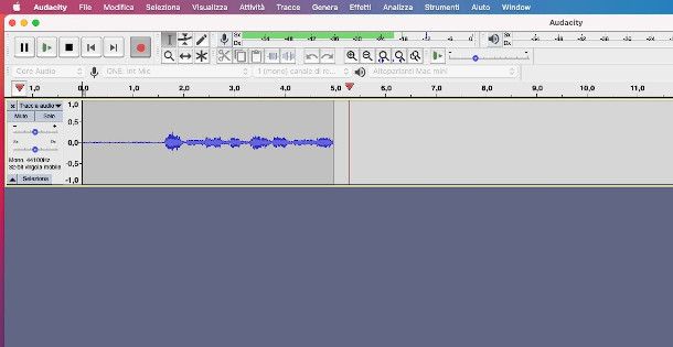 Audacity Mac