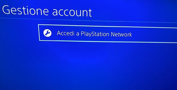 Come accedere a PlayStation Network