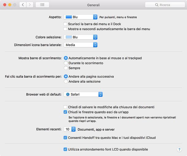 Come salvare automaticamente i file aperti in macOS