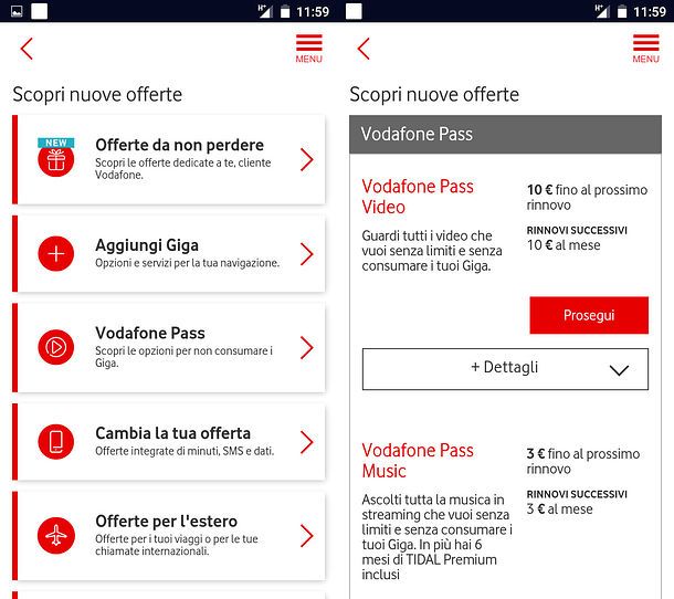 Vodafone Pass
