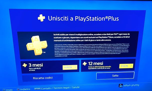 Come accedere a PlayStation Network