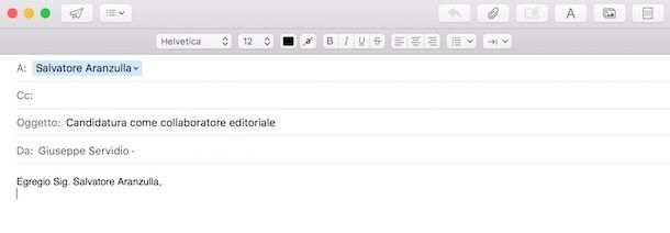 Come introdurre una email formale