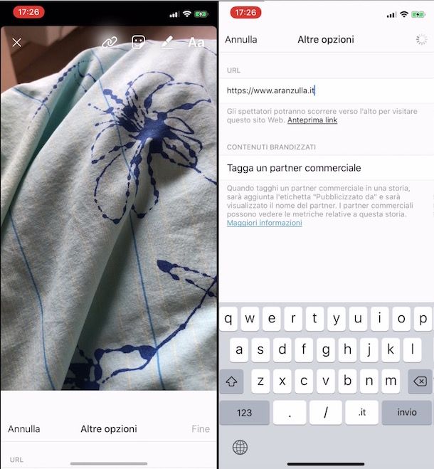 Tellonym instagram link storie